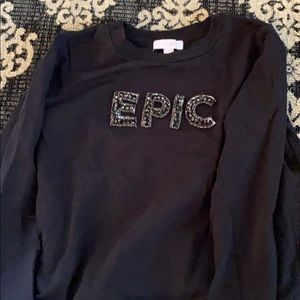 Scripted EPIC diamond crew neck  sweatshirt